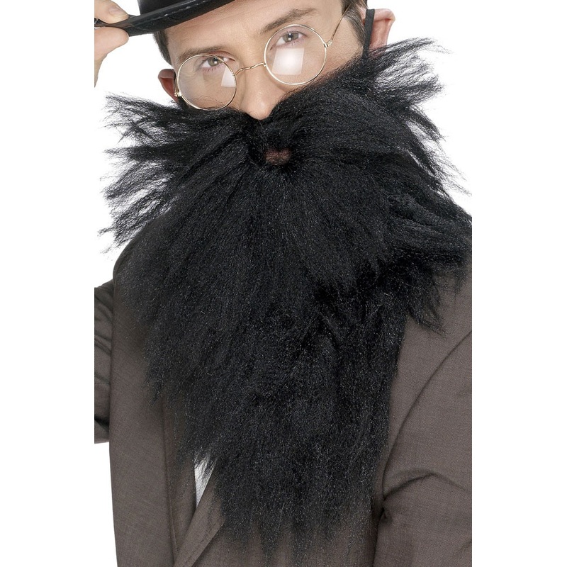 Wild Professor Chaos Beard Black