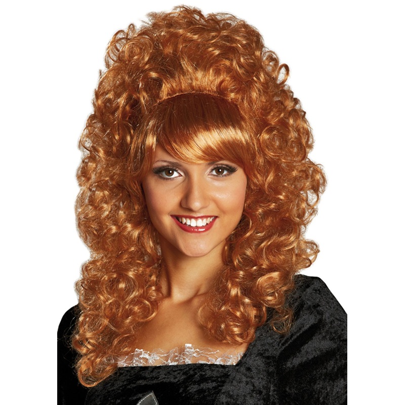 Baroque women's curly wig