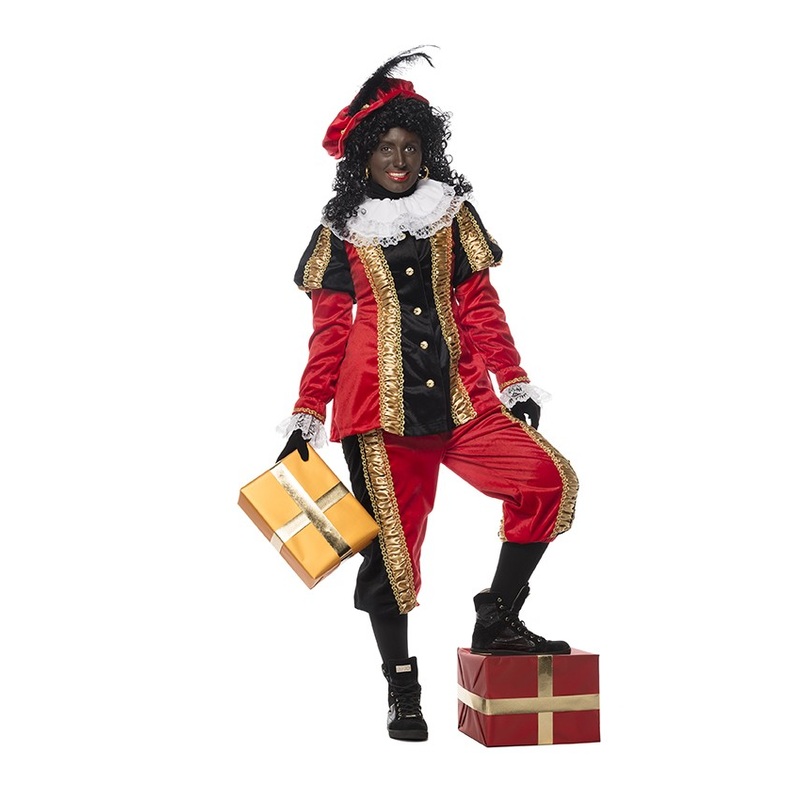 Black Pia ladies costume red 36-38