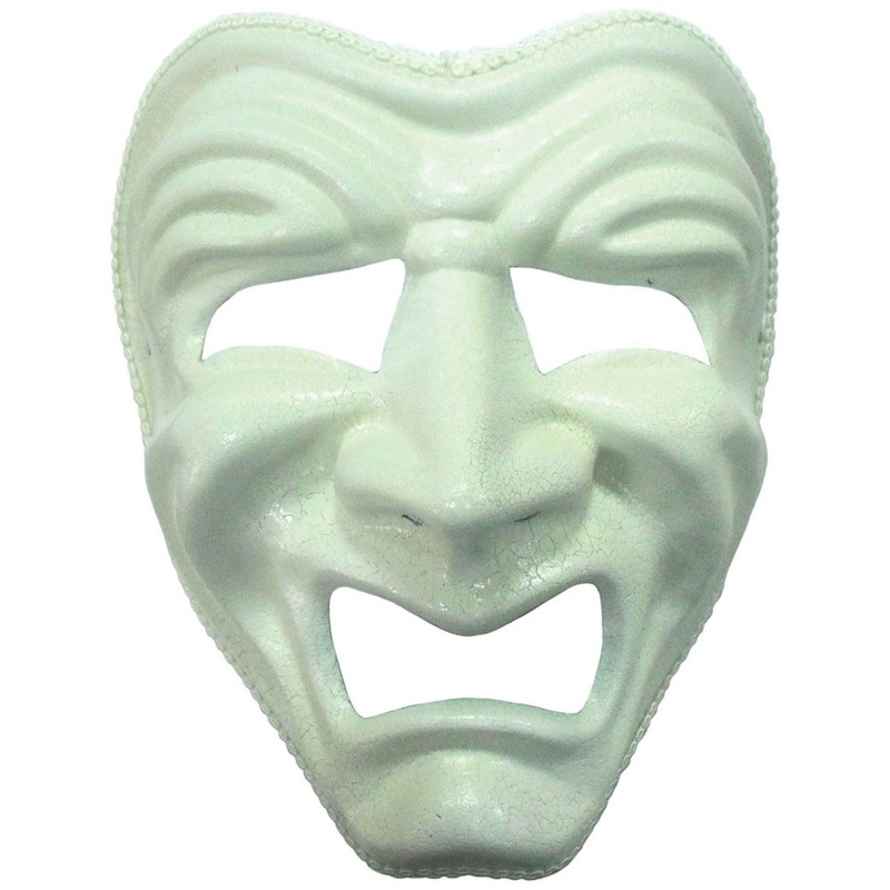 Crying theater mask