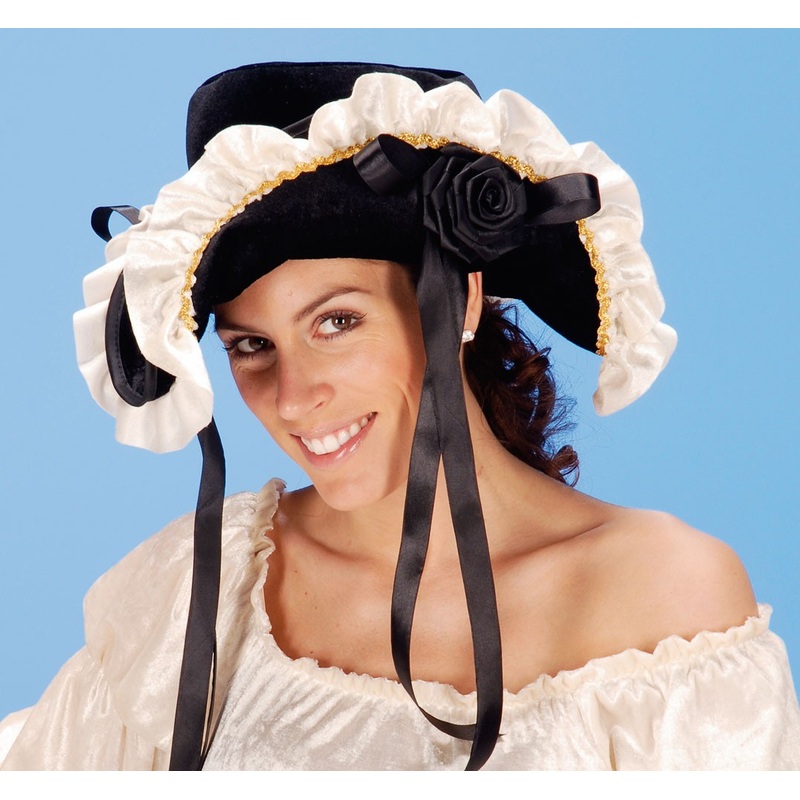 Festive ruffles ladies hat