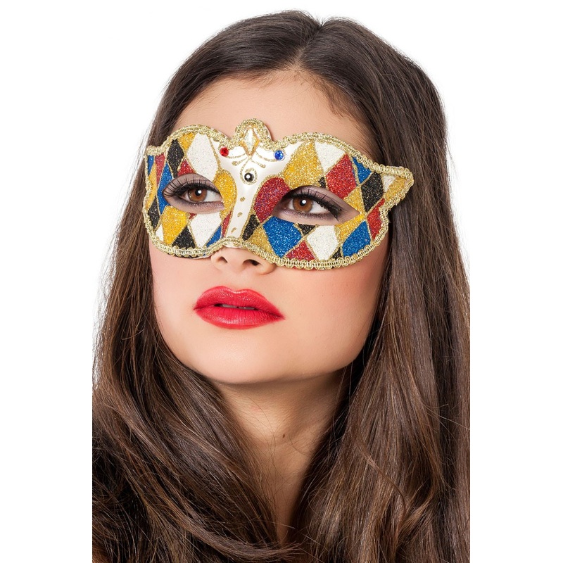 Glitter eye mask check