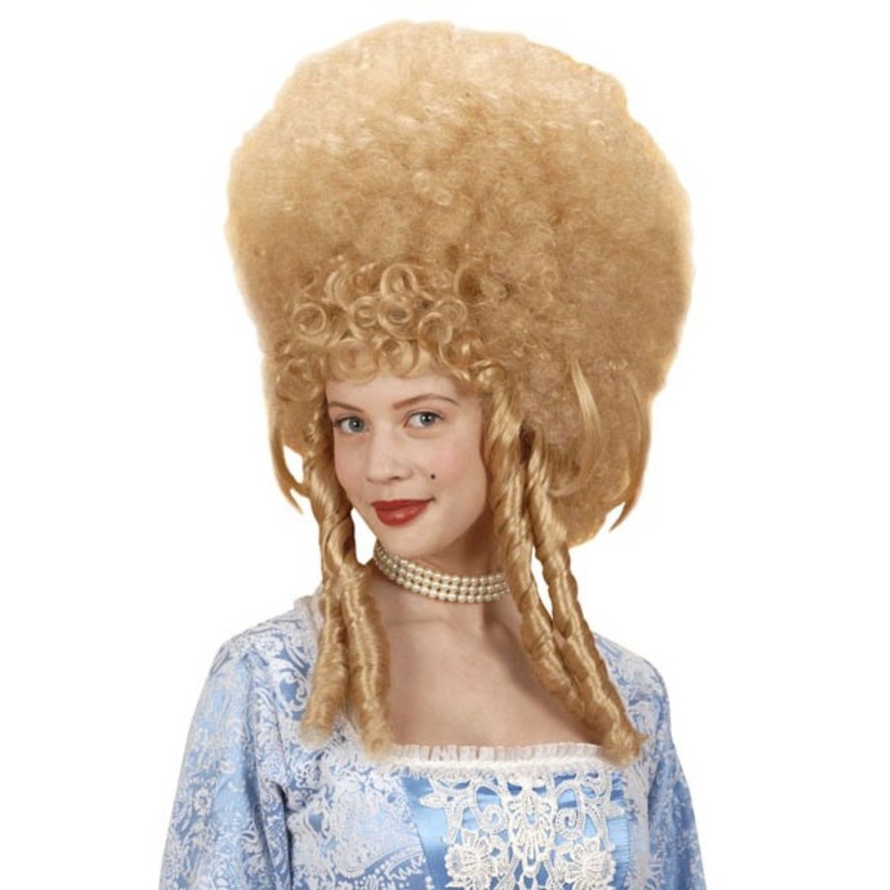 Magnificent baroque wig for women