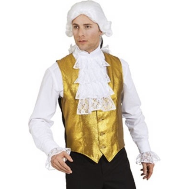 Noble baroque vest gold 46-48
