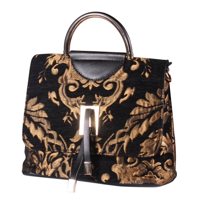 Noble Renaissance handbag black and gold