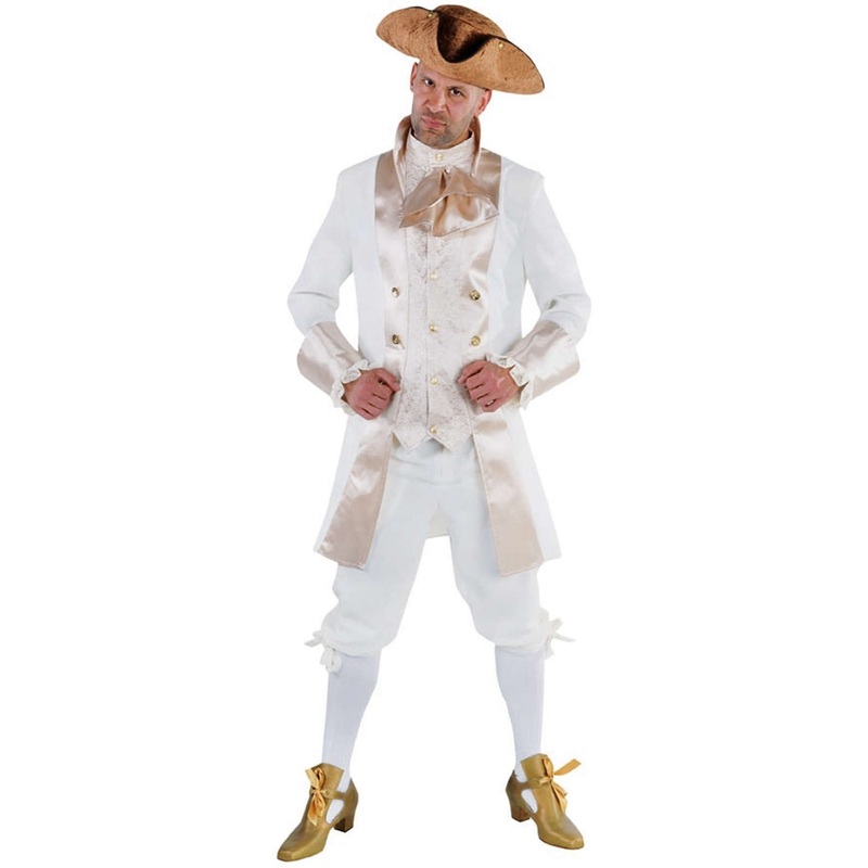 Sir Baroque cream mens costume S