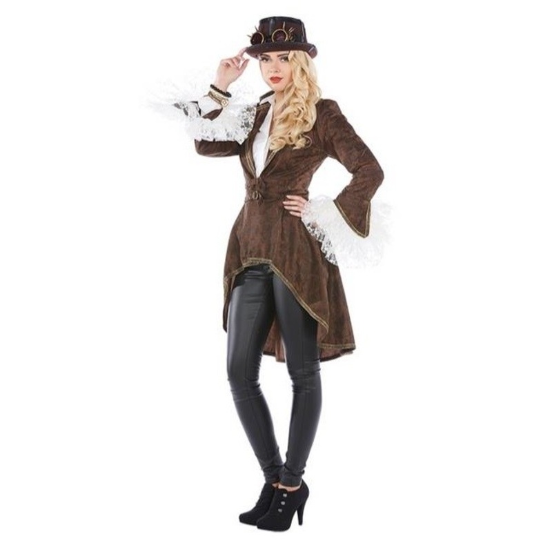 Stylish Stina steampunk coat 36