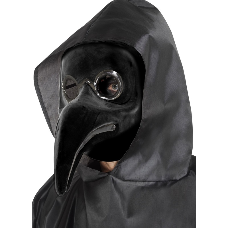 Venetian Doctor Mask Black