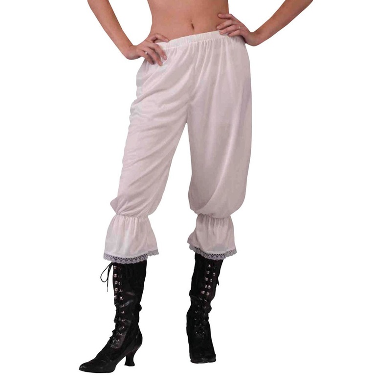 White pirate pants