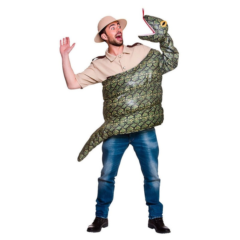 Crazy snake costume for men