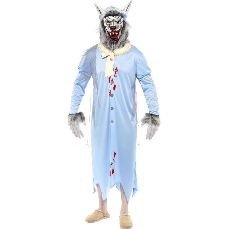 Creepy Wolf Man Horror Costume