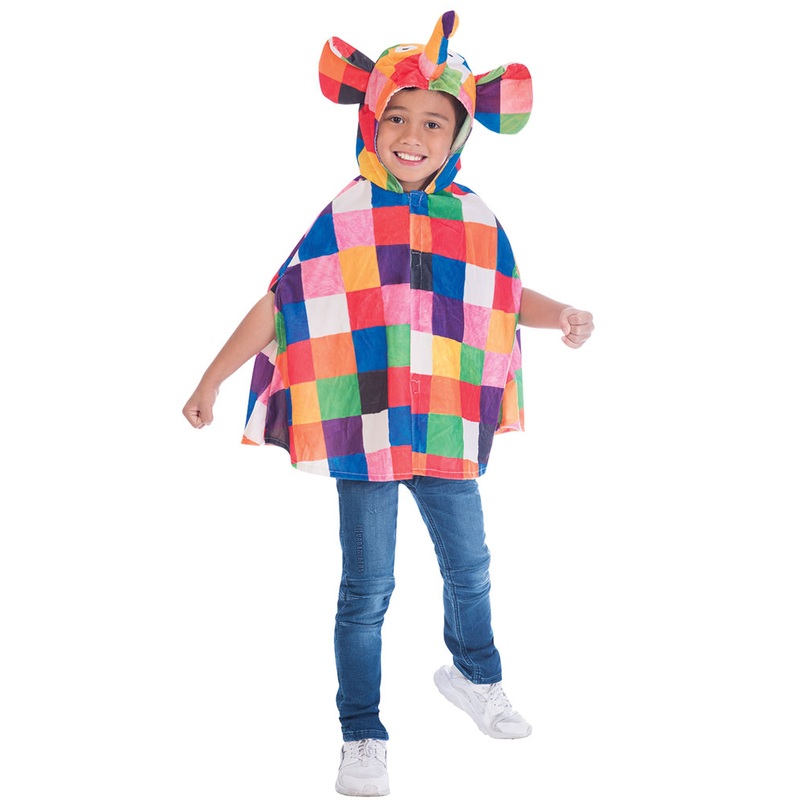 Elephant Elmar Cape for children