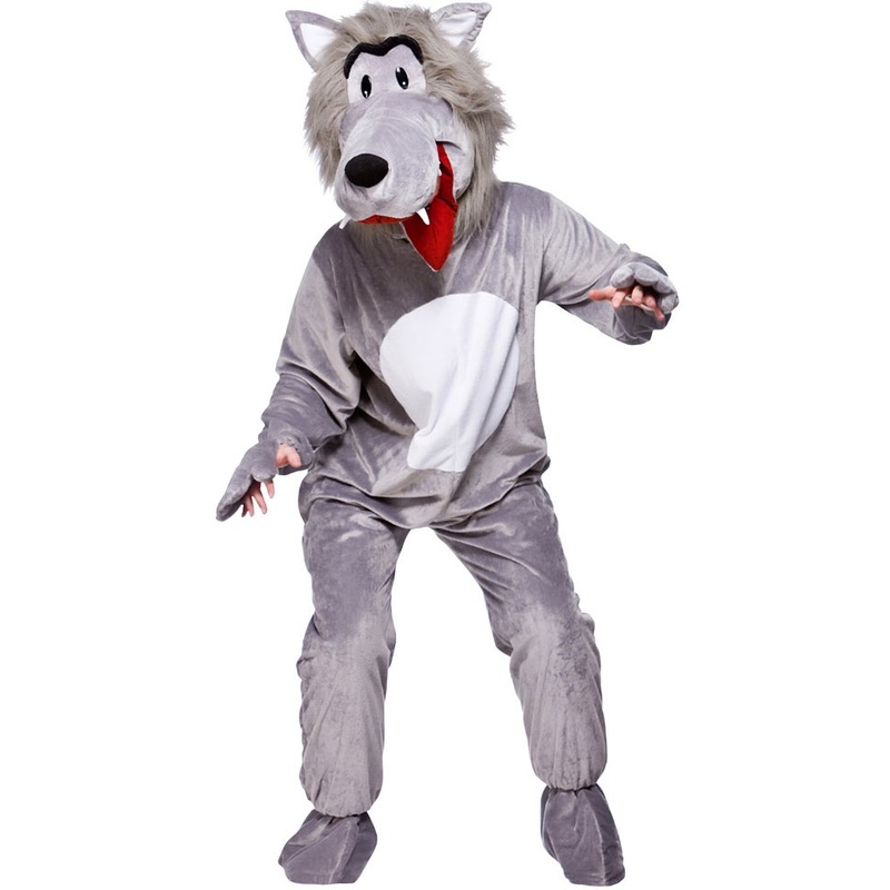 Gluttonous Bad Wolf overalls