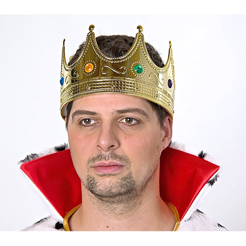 Golden King Victor Crown