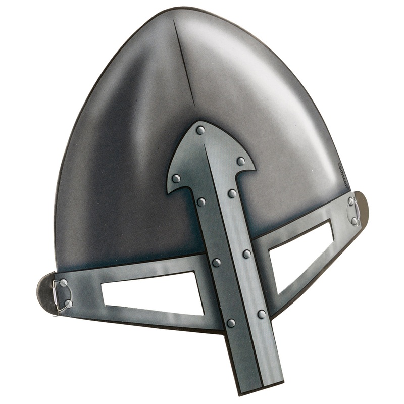 Knight helmet Antonio for children's birthday party 8 pieces