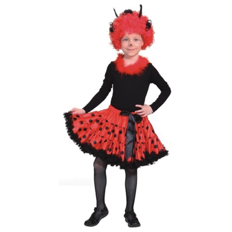 Ladybug petticoat for girls