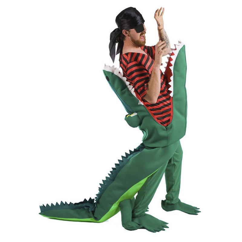 Man-eating crocodile costume