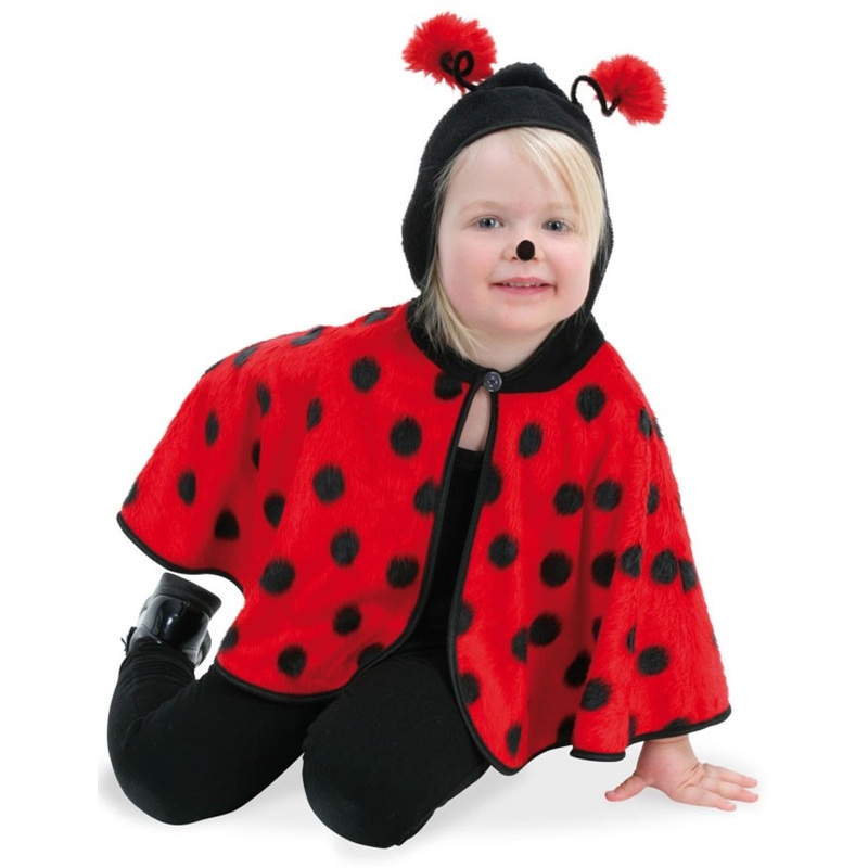 Mariechen ladybug cape for children