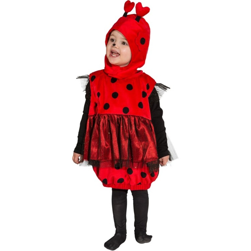 Marini ladybug children's vest with hat