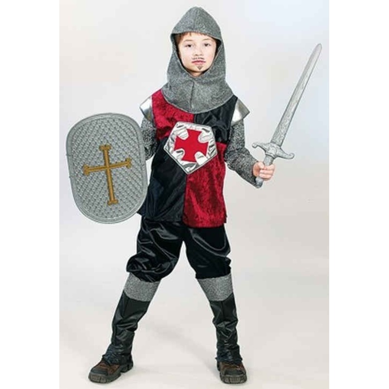 Middle knight costume for boys 116