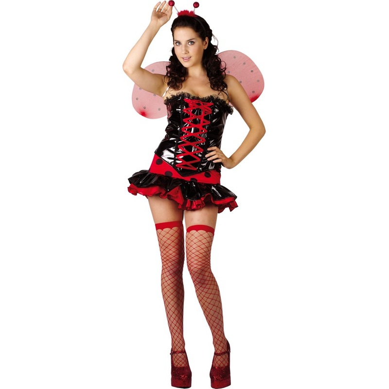 Sensual ladybug ladies costume