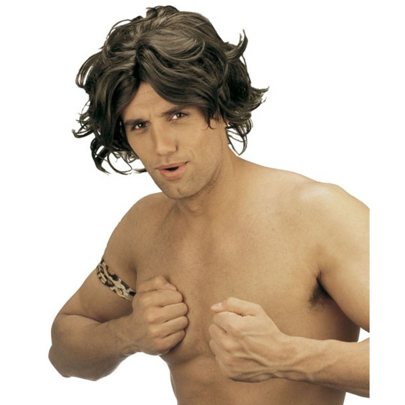 Tarzan jungle men's wig