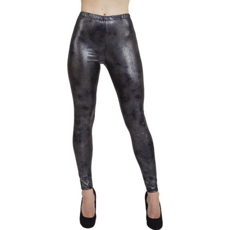 Tight snakeskin leggings S-M