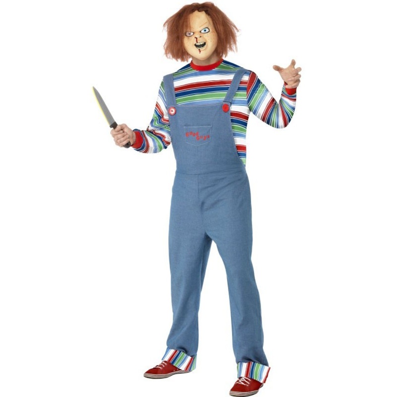Chucky killer doll costume for adults S