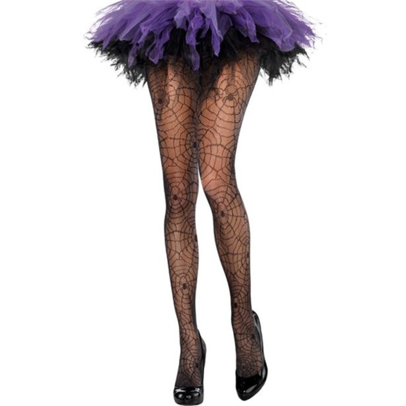 Cobweb tights for women one size