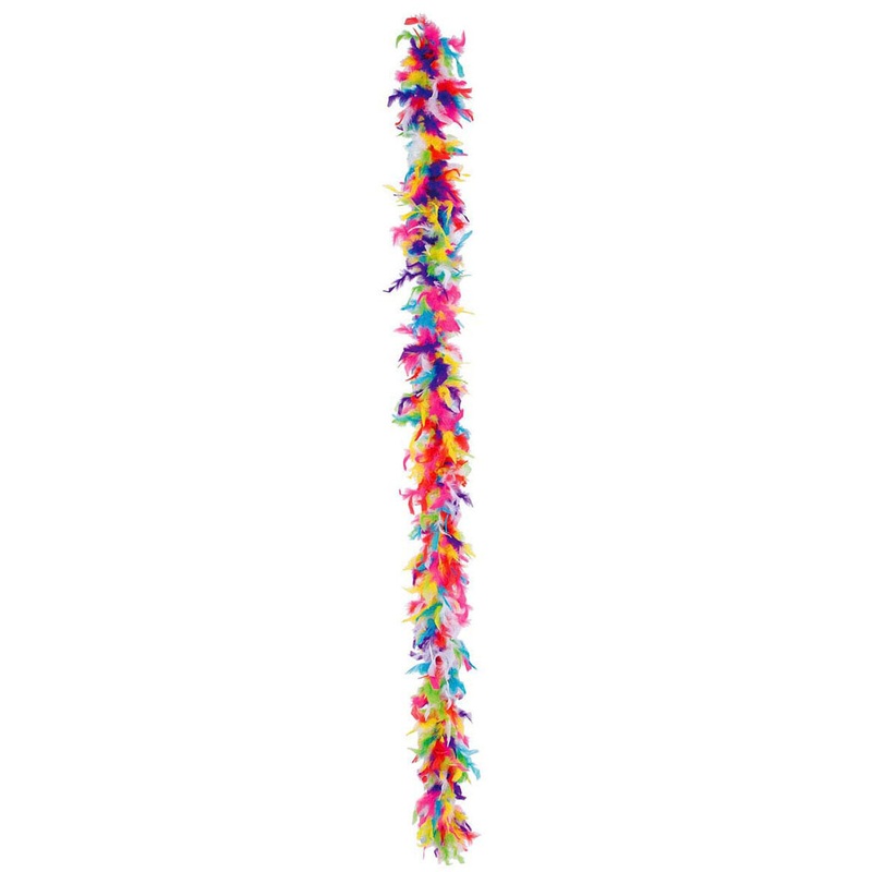 Colorful premium feather boa 180 cm