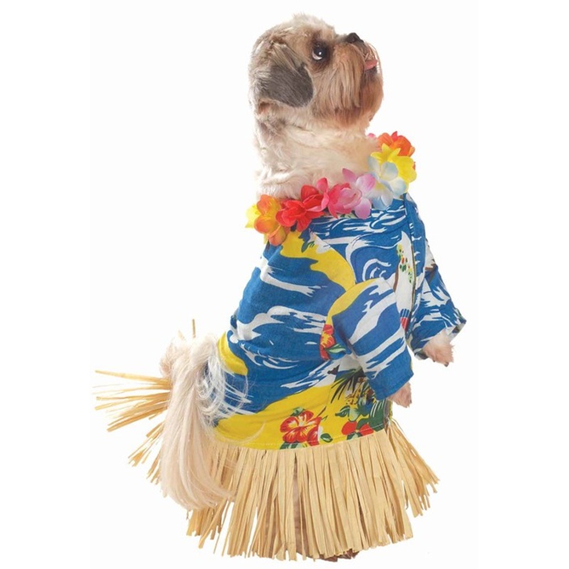 Hawaii costume for dogs S