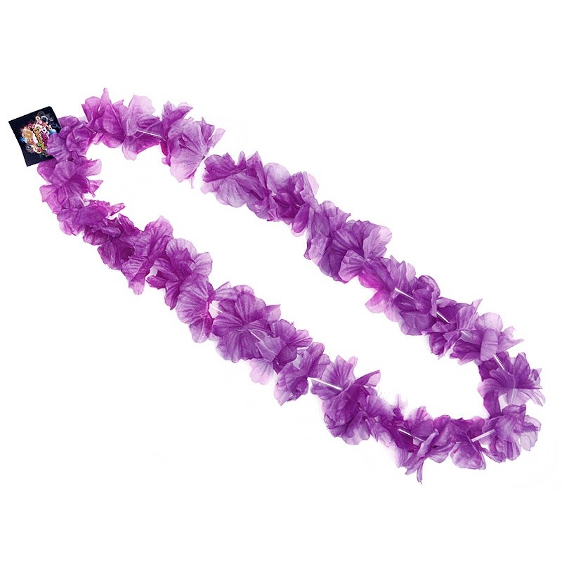 Hawaiian necklace violet violet