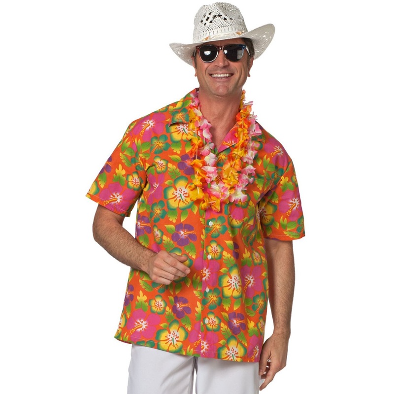 Hello from Hunululu Hawaiian shirt S