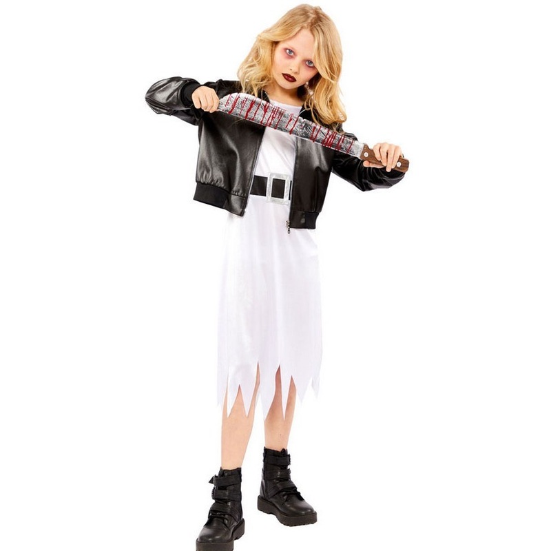 Horror bride doll girl costume