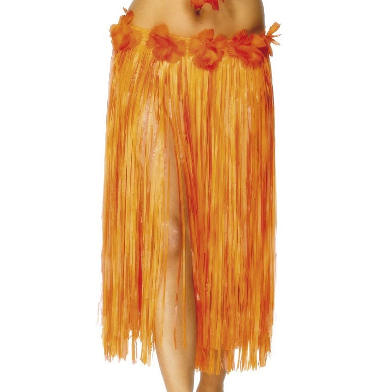 Lulani Hawaii skirt in orange 74cm