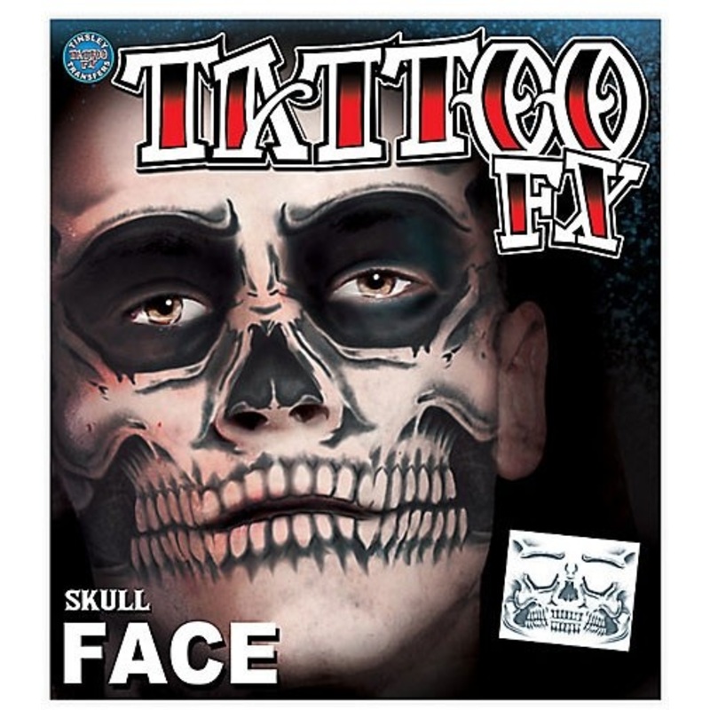 Skull adhesive face