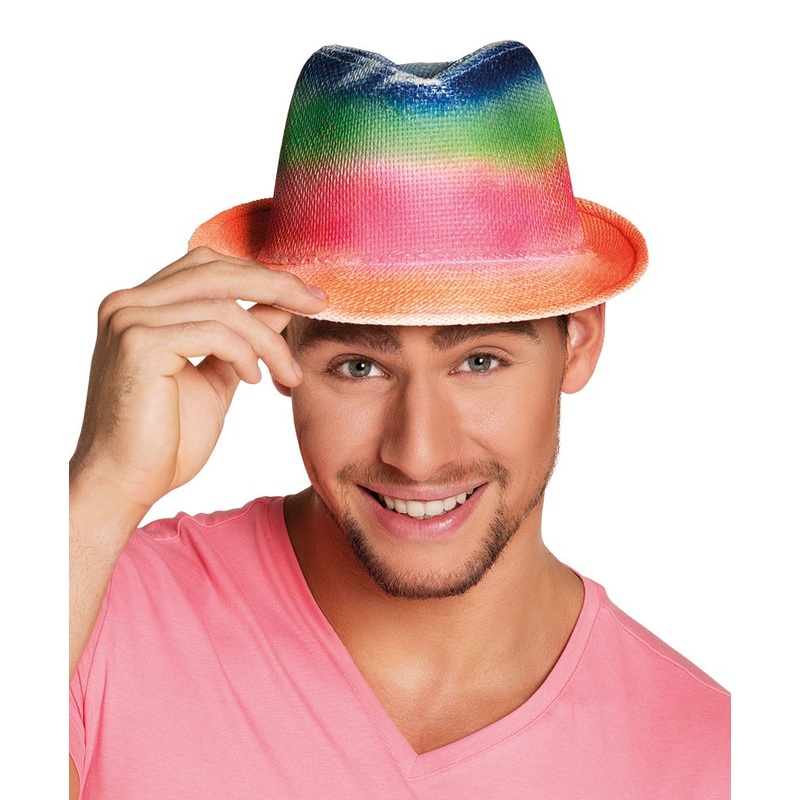 Tropical fedora hat