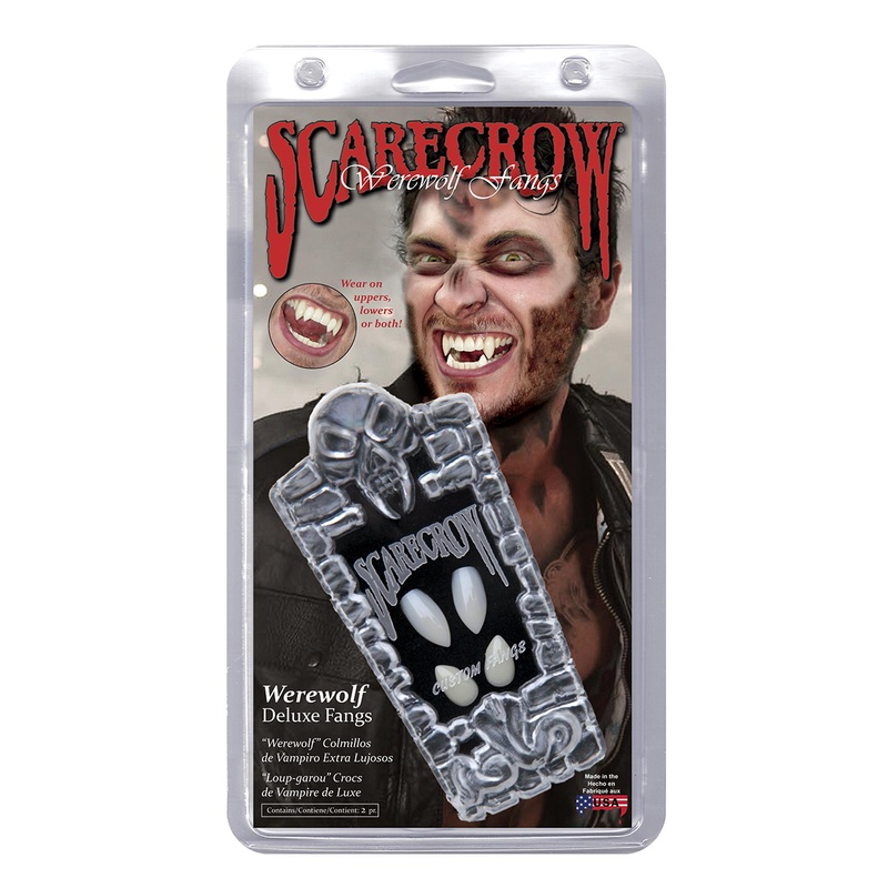 Werewolf Fangs White