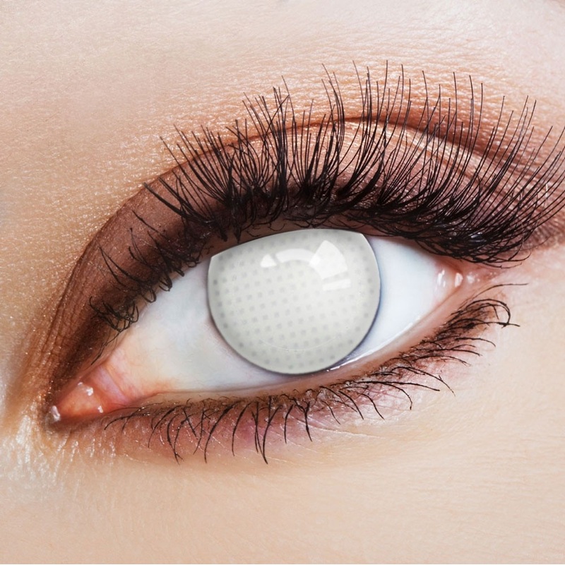 Wilma white contact lens