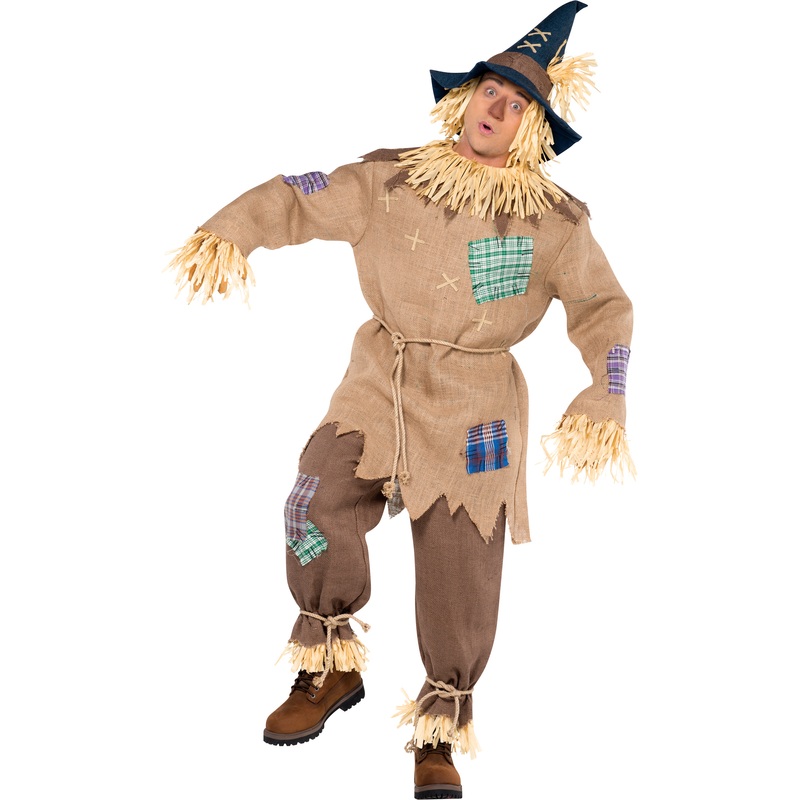 Autumnal scarecrow mens costume