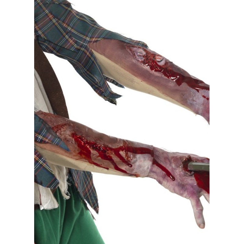 Bleeding latex wounds cuff