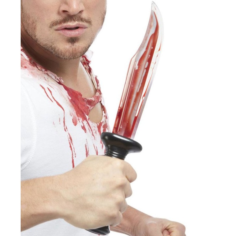 Bloodstained knife 34cm