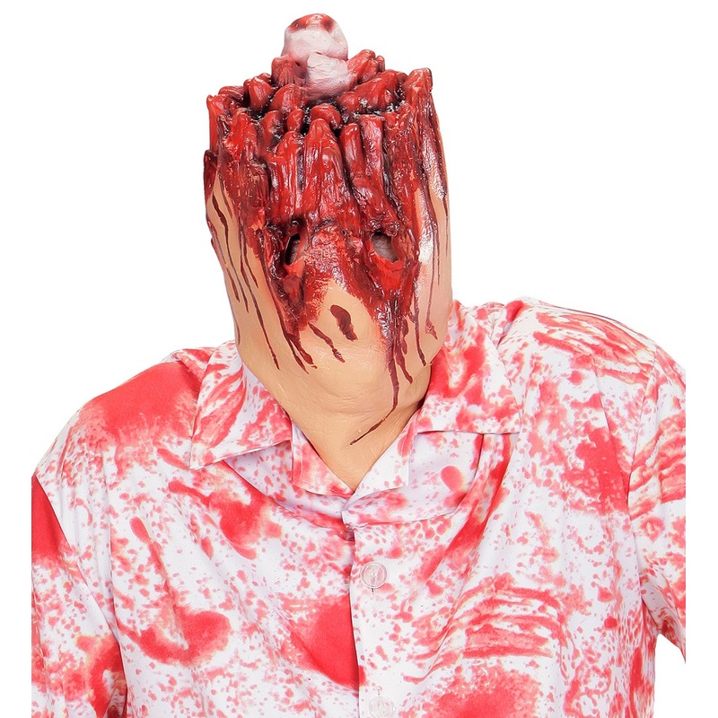 Bloody headless mask