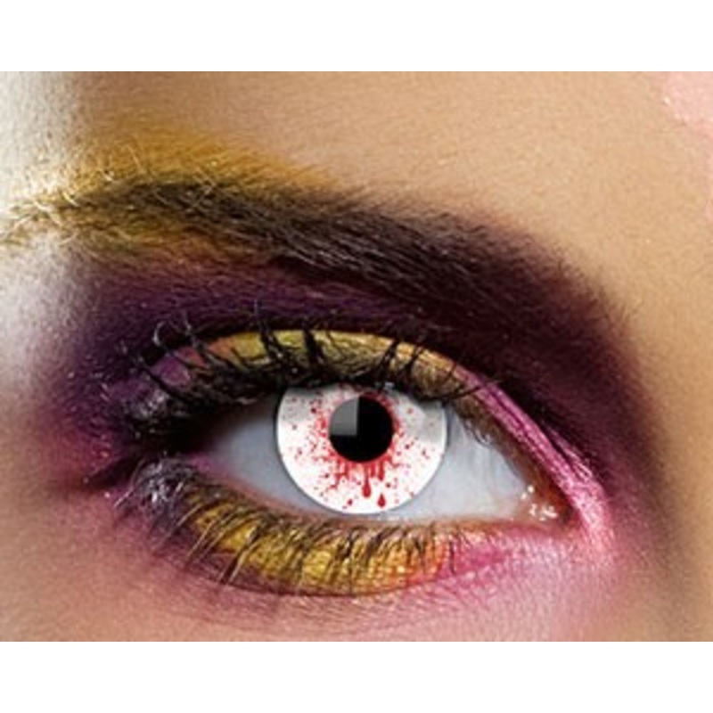Contact lenses Bloody zombie eye