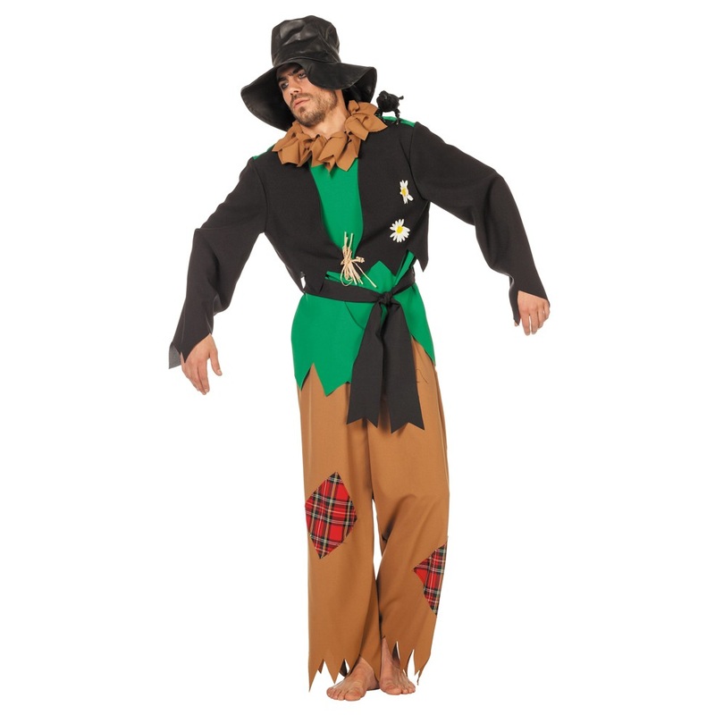 Scarecrow men's costume patch 50