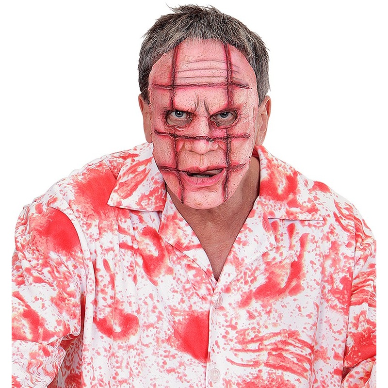 Scarred face Tino latex mask
