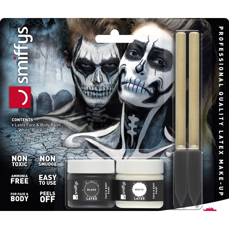 Skeleton liquid latex set