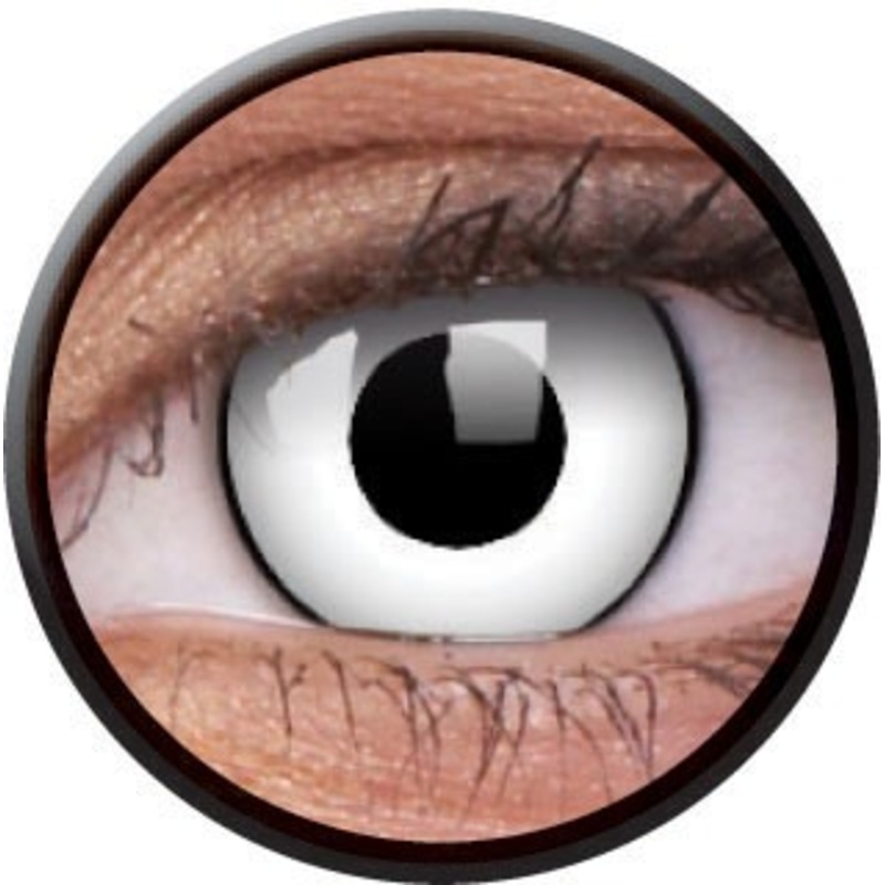 Soulless White Contact Lenses