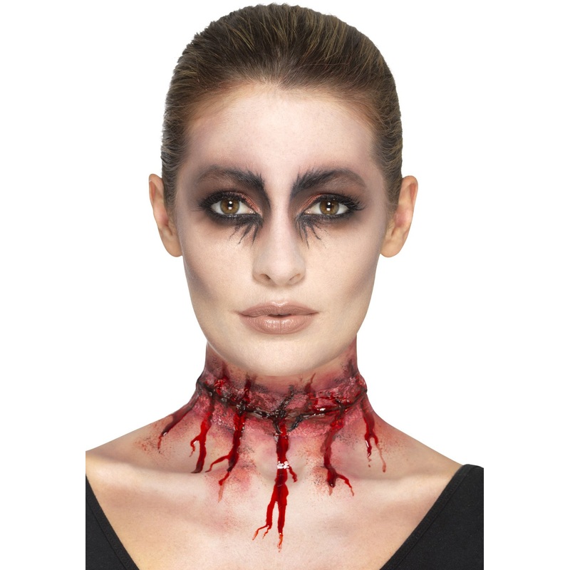 Special sewn scar make-up