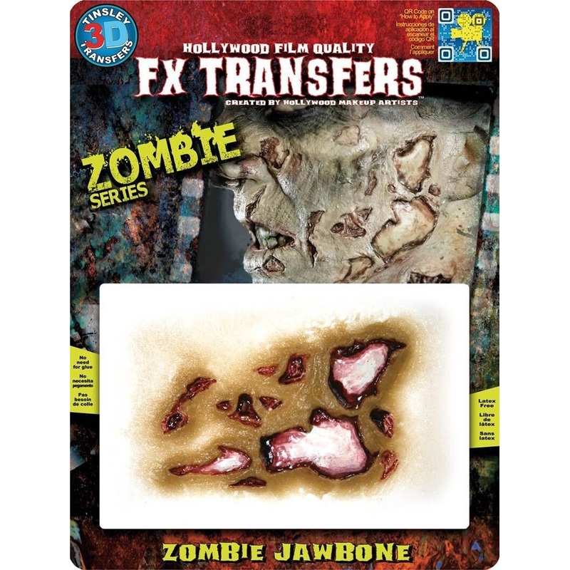 Special Zombie Jaw Make Up